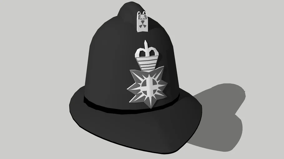 British Police hat