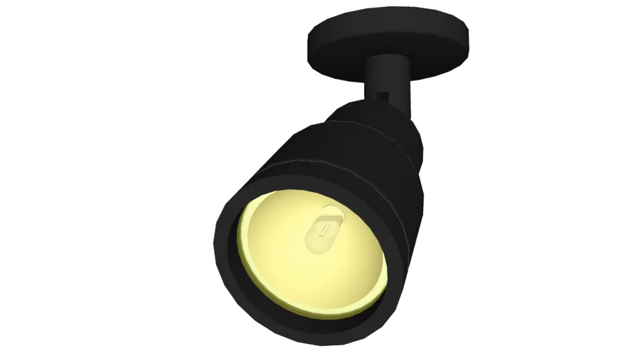 Halogen Garden Spot Light - Detailed