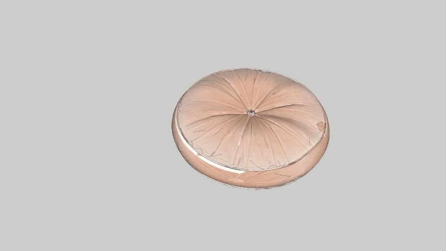 Round Tufted Pillow
