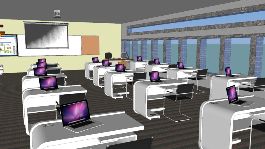 Modern day classroom