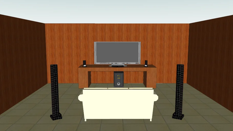 Home Theater 'Macro Sound' | 3D Warehouse
