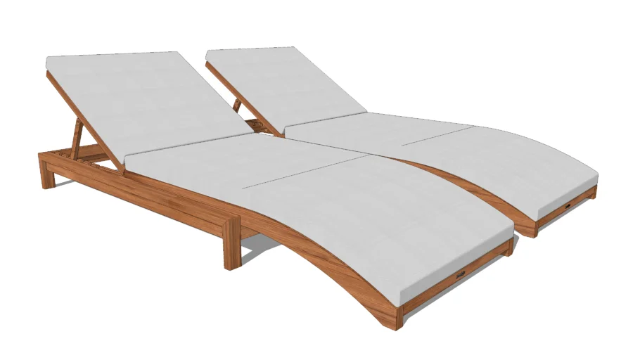 Pool Sun bed