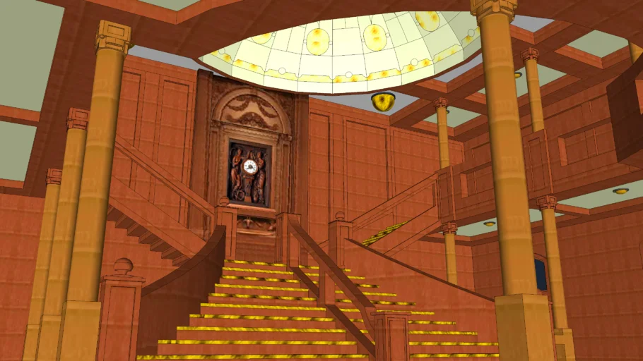 TITANIC GRAND STAIRCASE - Old update