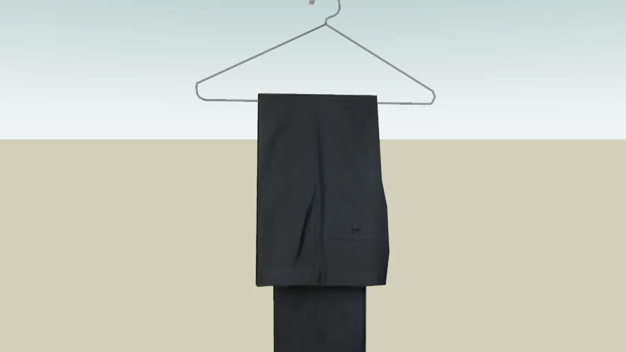 pants on a hanger