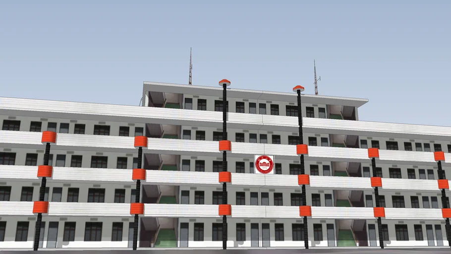 临川二中北区一教Teaching Building 1th in No.2 Middle School of Linchuan