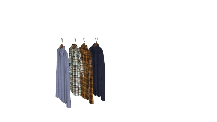 clothes hanging