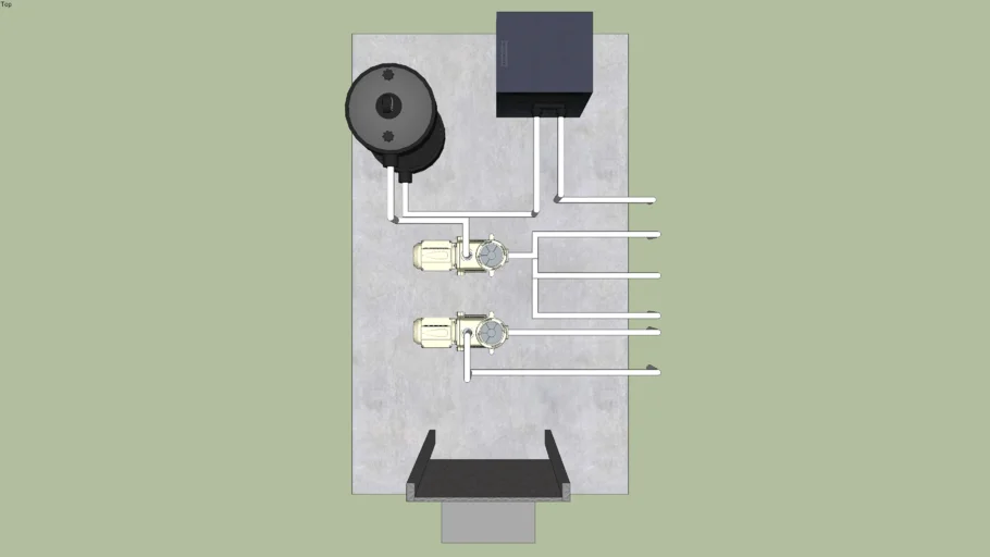 Pool Equipment Pad