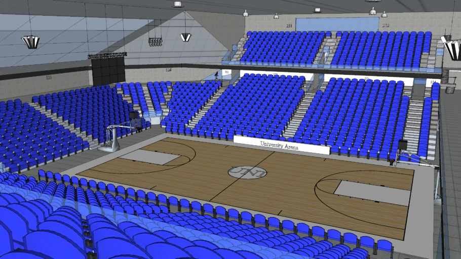 Small College Basketball Arena