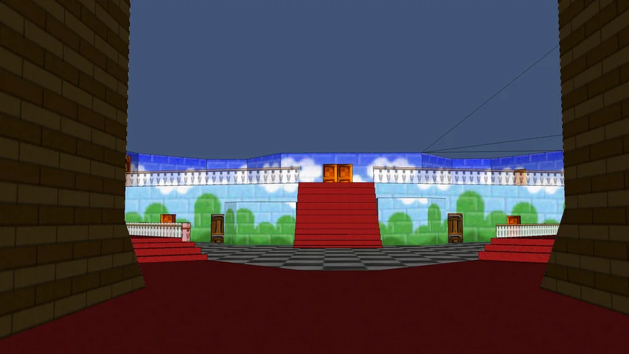 Inside Peach's Castle (SM64)