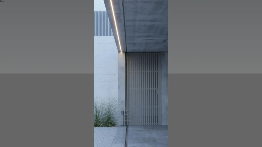 Puerta metalica