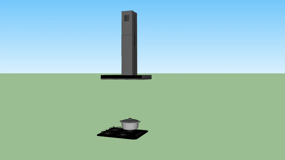 Cooktop 4 bocas + Coifa