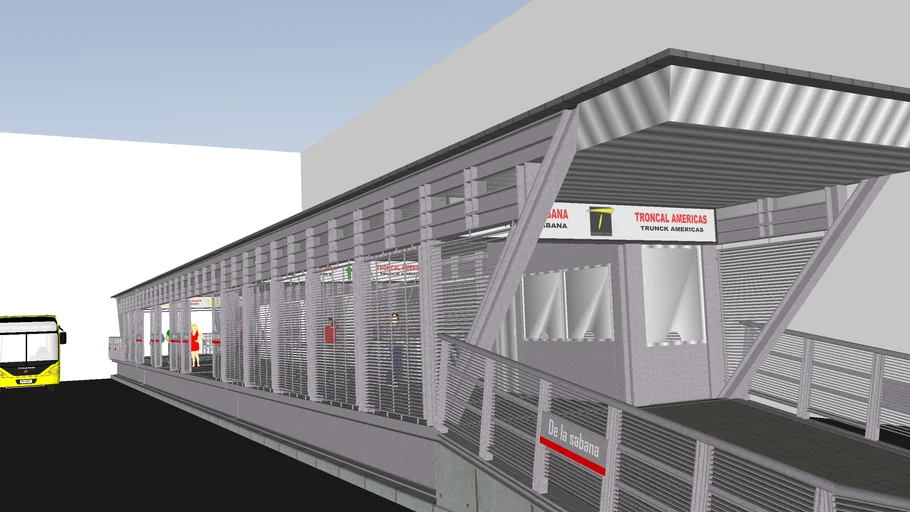 Vagón 1 estación de la sabana Transmilenio