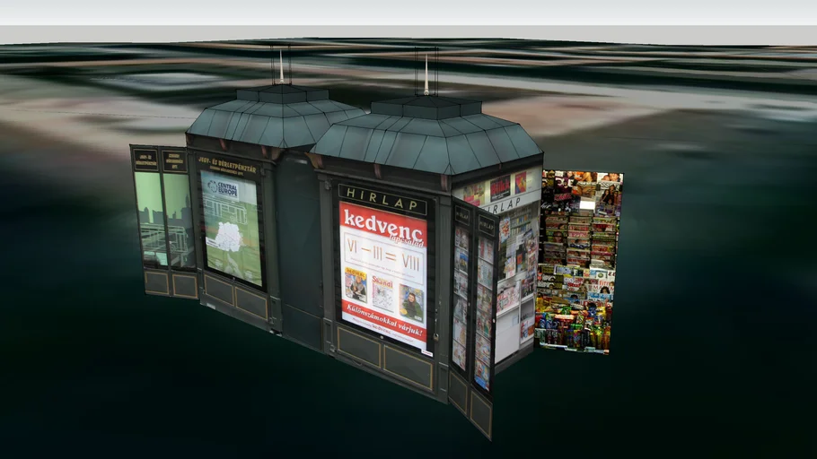 Newsstands - Vár street, Szeged