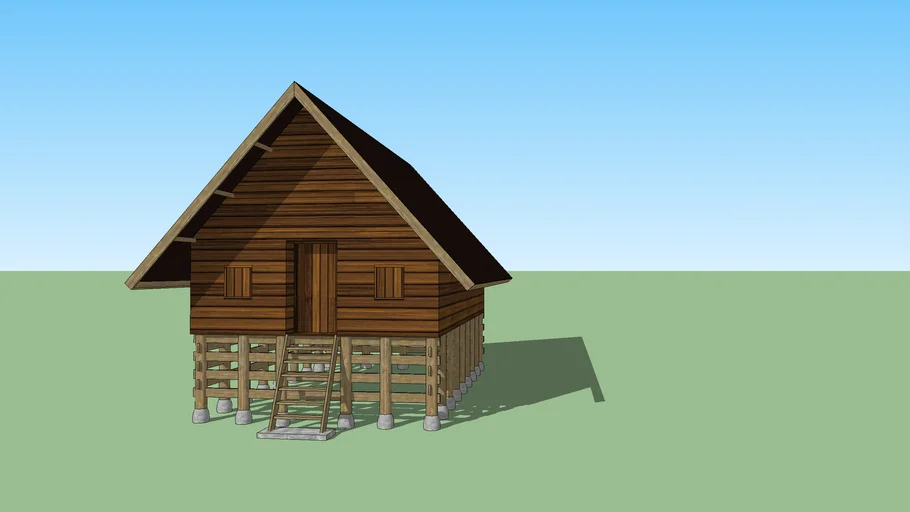 rumah panggung batak toba