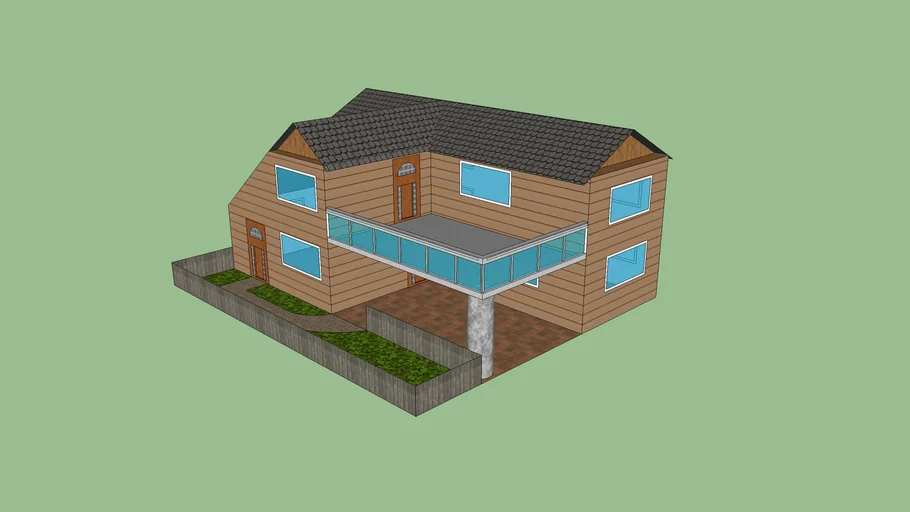 Small Empty House | 3D Warehouse
