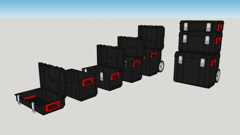 Facom ToughSystem Set