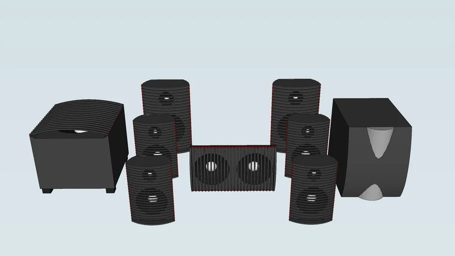 Phantom 7.1 HD Surround Sound System.