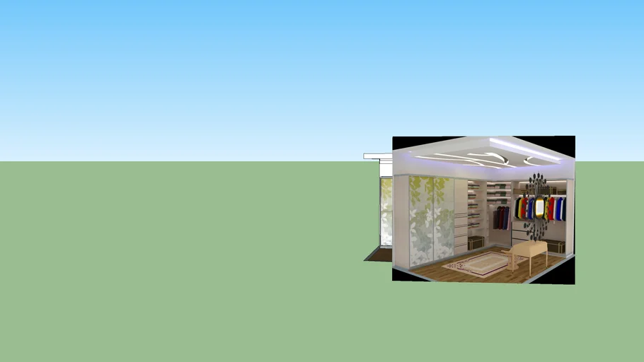 walk in wardrobe