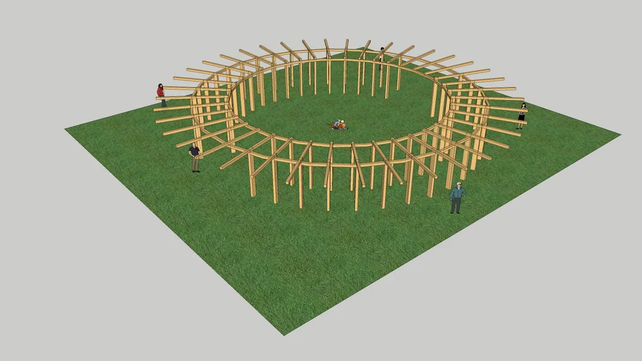 PERGOLA DE MADERA