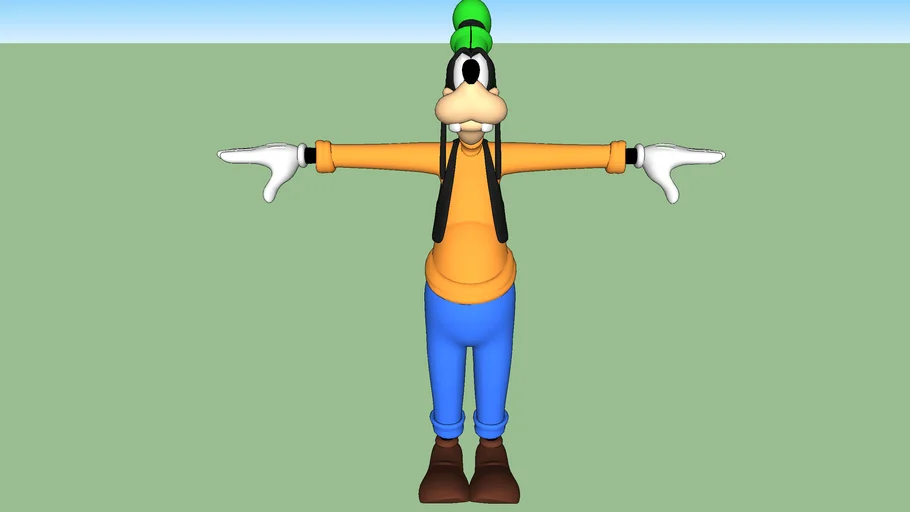 GOOFY 3D MODEL