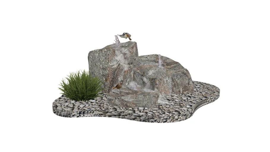 Bubbling Rock Fountain