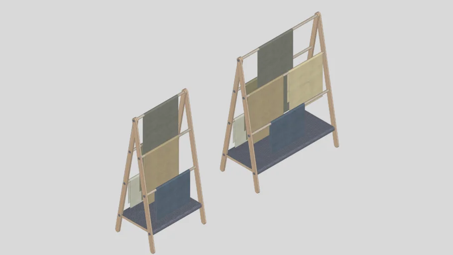 Fabric Rack Display