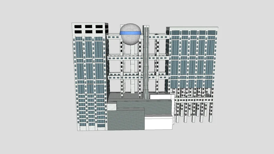 フジテレビ本社ビル Ver.2 FUJI TV HEAD OFFICE