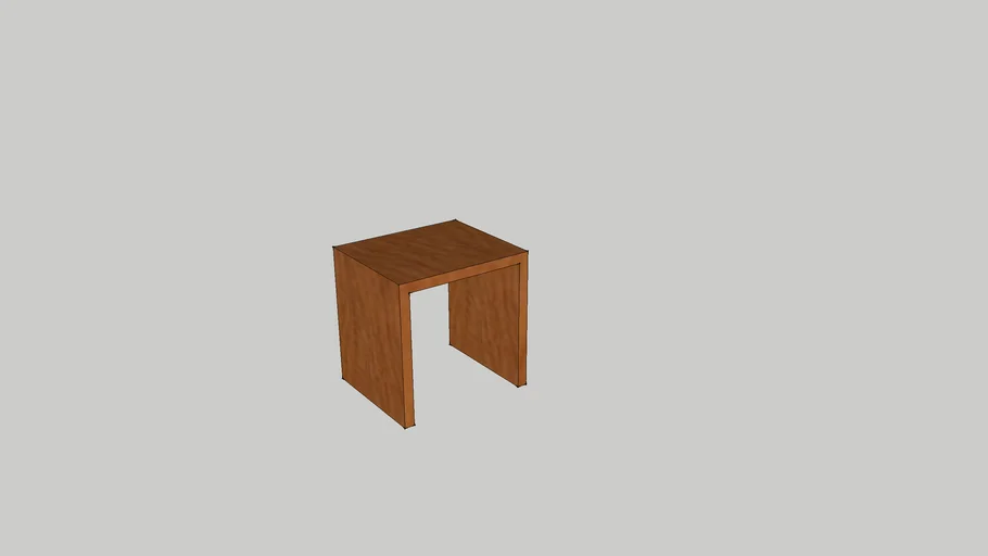 MUJI U-shaped Furniture, laminated plywood - Narrow | コの字の家具・積層合板