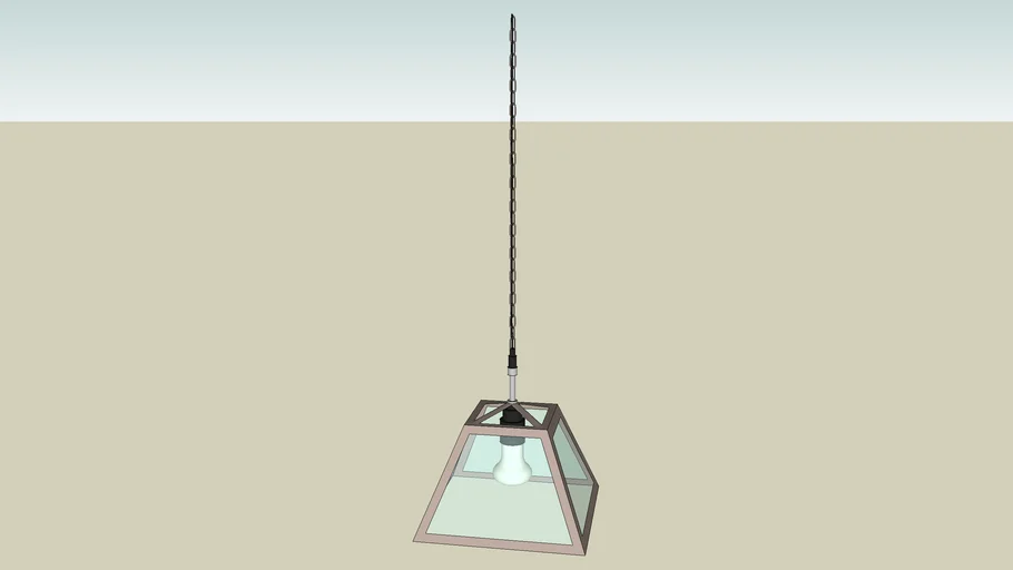 HANGING GLASS PENDANT