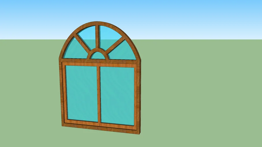 Arched Window (Curve Top)