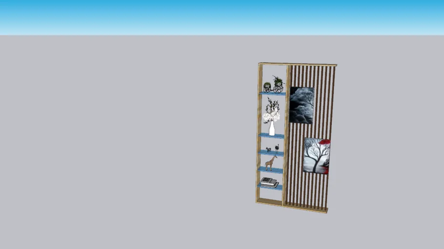 Wall partition for wall