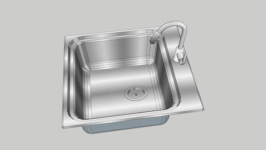 wet bar sink & faucet