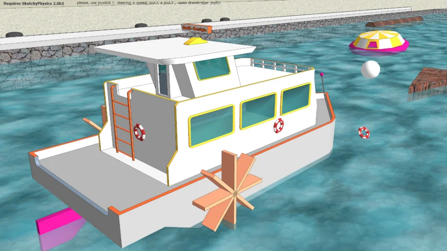 Ship-Sim V1 ( SketchyPhysics2 )