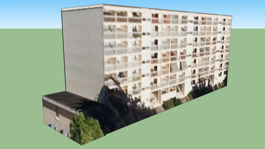 Bâtiment situé Sainte-Foy-lès-Lyon, France par michel fauque
