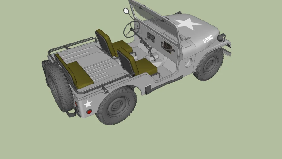 Willys-M38A1, Jeep