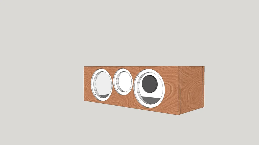 DIY Sealed Tritrix Speaker Cabinet