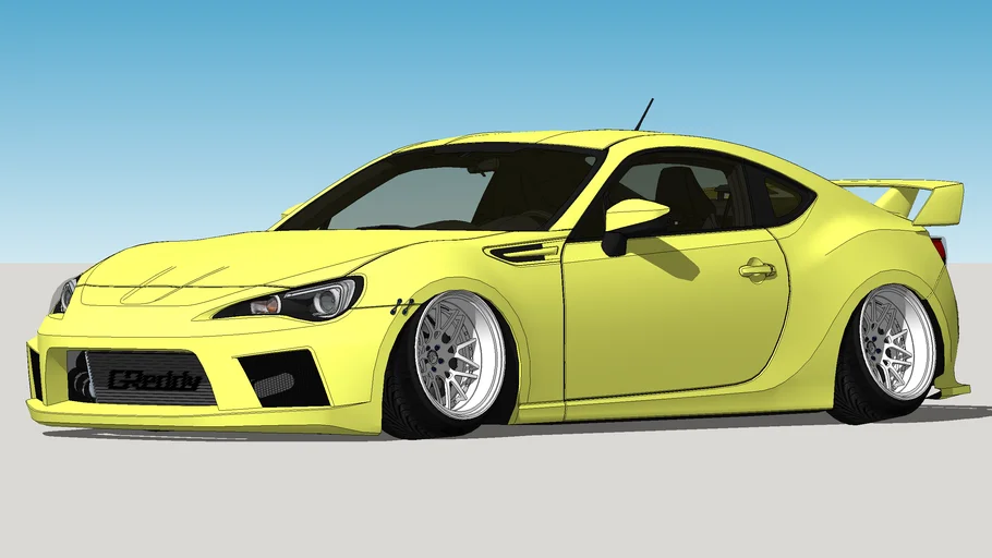 2012 Subaru - BRZ (326 Power Universal Wing)