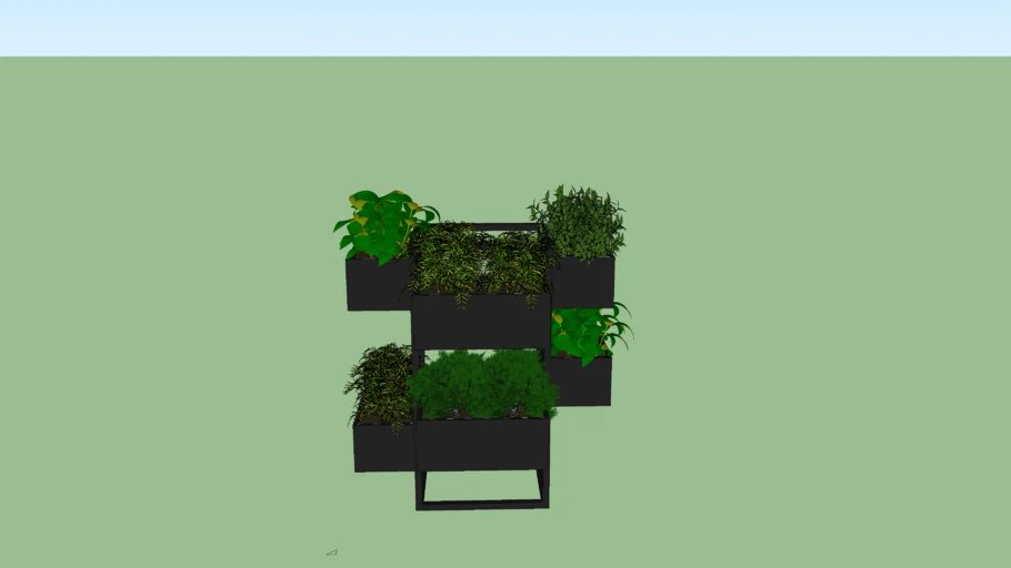 HORTA VERTICAL DE PISO