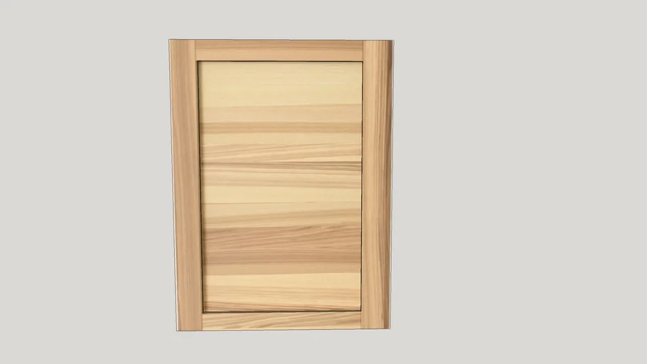 TORHAMN Porte, naturel frêne 60X80X2