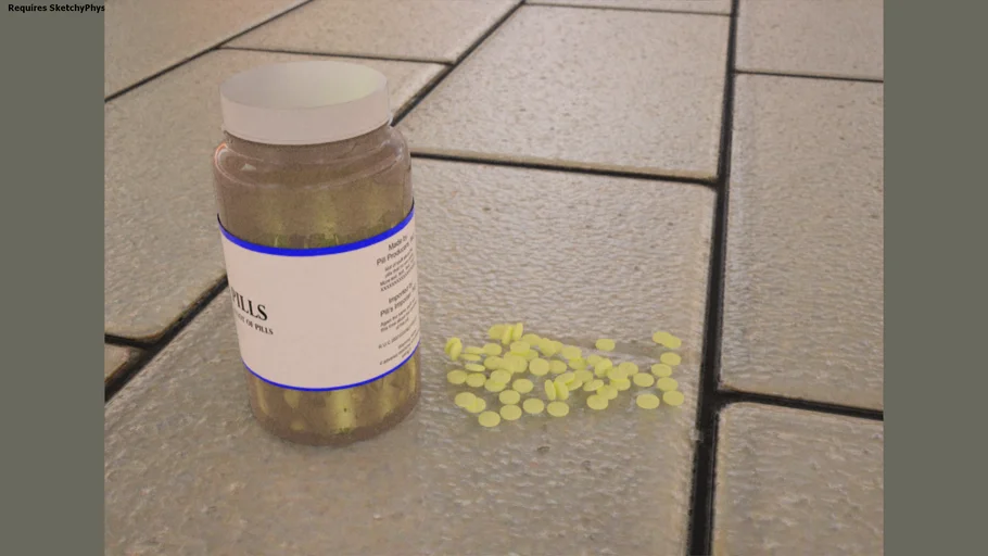 ZYX Pills Render and model 9.9 MB!!!!!!