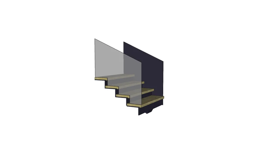 Light stairs+railing