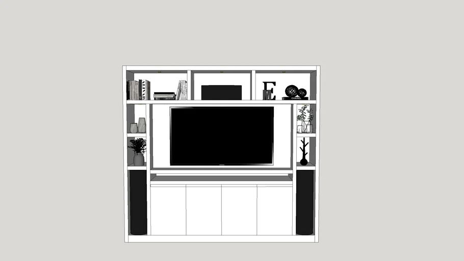 Meuble tv (+ chaîne HI-FI)