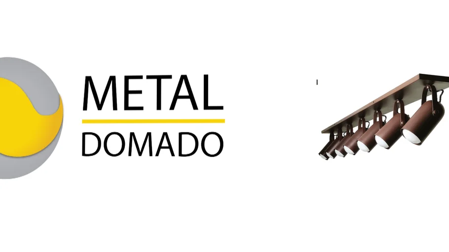 Metal Domado | Trilho Fixo com 7 Spots