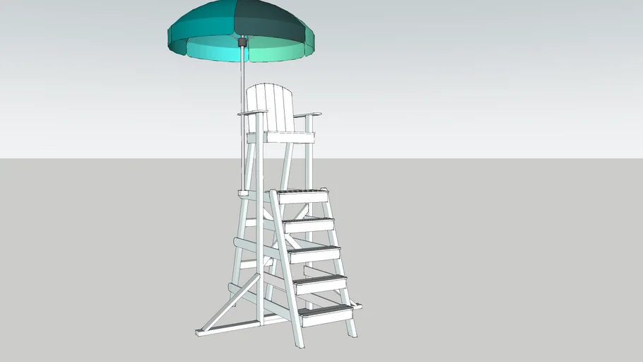 Lifeguard Post | 3D Warehouse