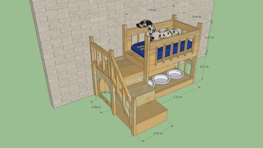 Casa de perro especial