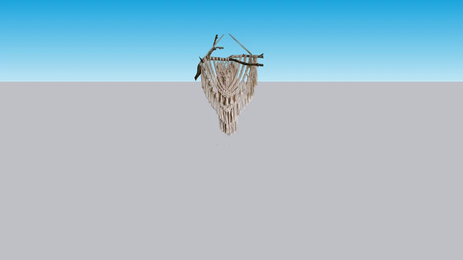 Boho Macrame Decor Dzikie Wnętrze