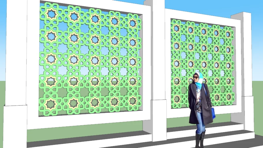 GRC geometri masjid