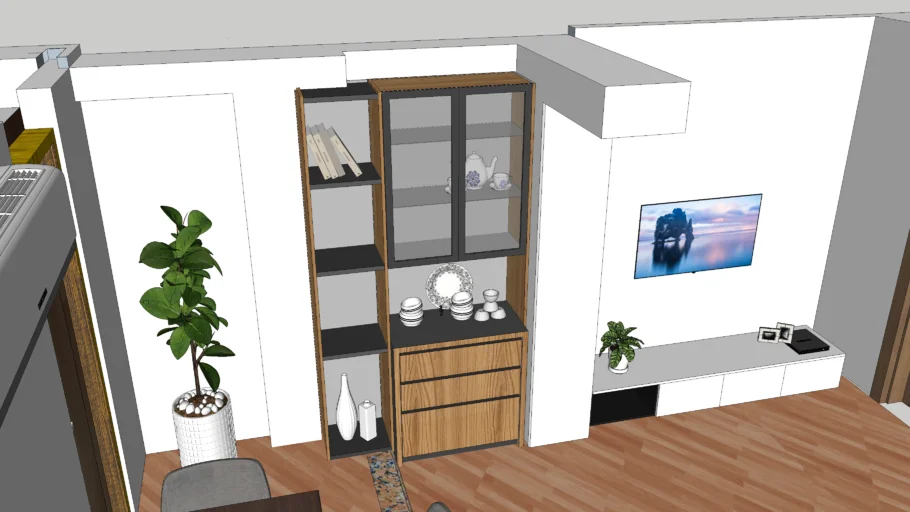 Glass cabinet 