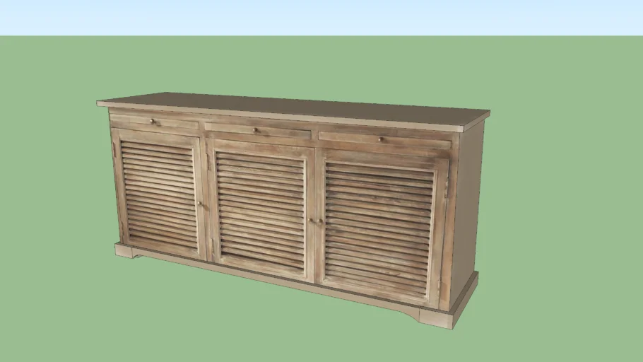 Buffet PERSIENNES maisons du monde ref 115716 prix 790 euro