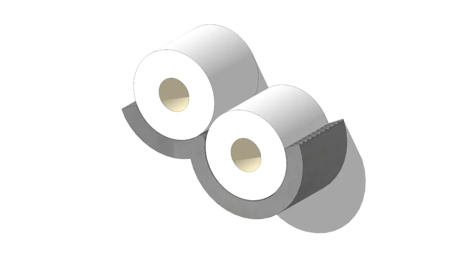 Cloud dispenser - toilet paper dispenser